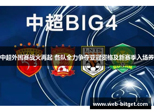 中超外围赛战火再起 各队全力争夺亚冠资格及新赛季入场券